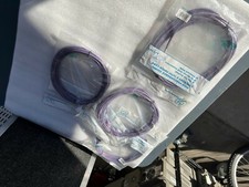 Lot Of 4, Category 6 Patch Cord UTP 14ft Purple, New, FREE SHIPPING.