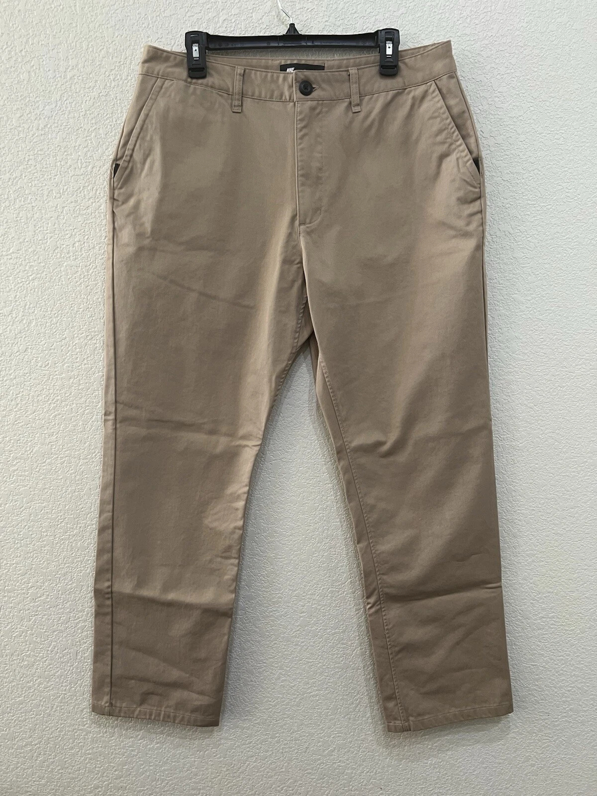 Nike Golf Fit Pants Mens 36x30 Brown Chino Trouser Exc