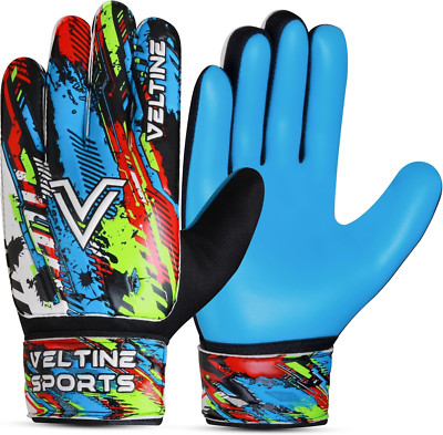 Guantes de portero de fútbol para niños, jóvenes, jóvenes, chicos Funky