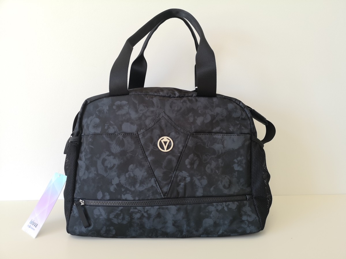 NWT Ivivva by LULULEMON Black Multi Floral Everyday Practice