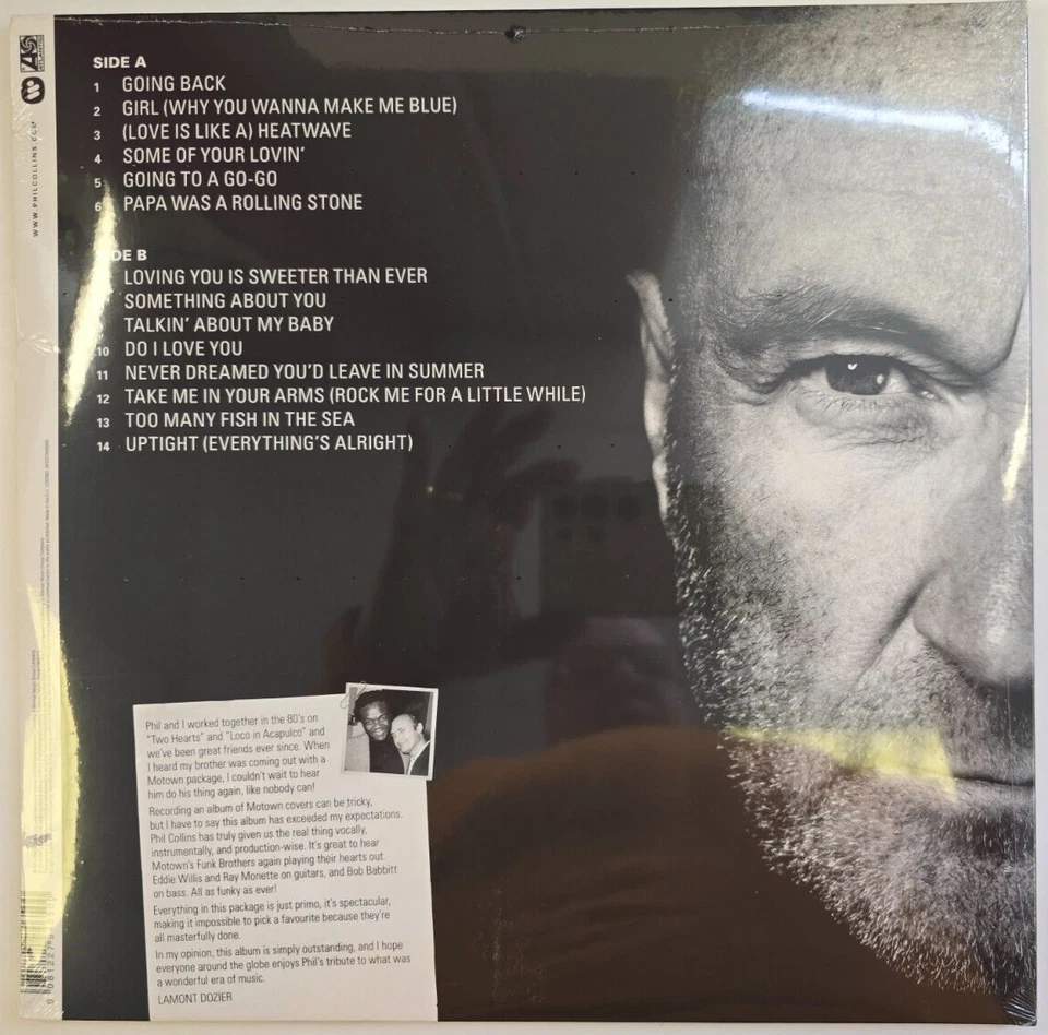 Phil Collins The Essential Going Back LP Album vinyl record remastered 180gram Foto 2 de 4