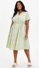 NWT Torrid x Disney Tinkerbell Peter Pan Swing Dress Size 20