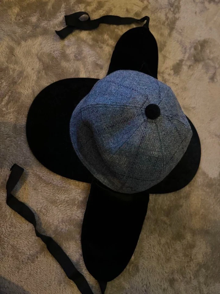 Vivienne Westwood Cap Black and Blue Free Size Unisex Made in Japan  near mint - Image 4 of 4