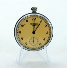 Vintage Sekonda 18 Jewels Pocket Watch USSR Made Working 3602 Movement