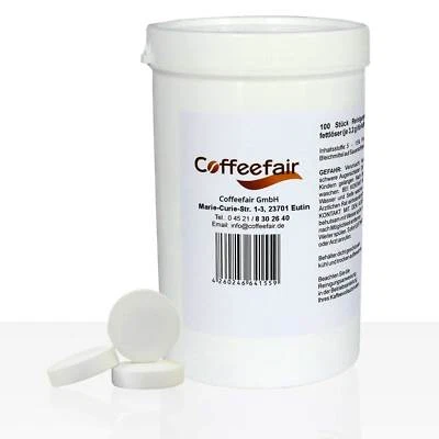 Coffeefair Reinigungstabletten 100 x 3,2g Reiniger-Tabs