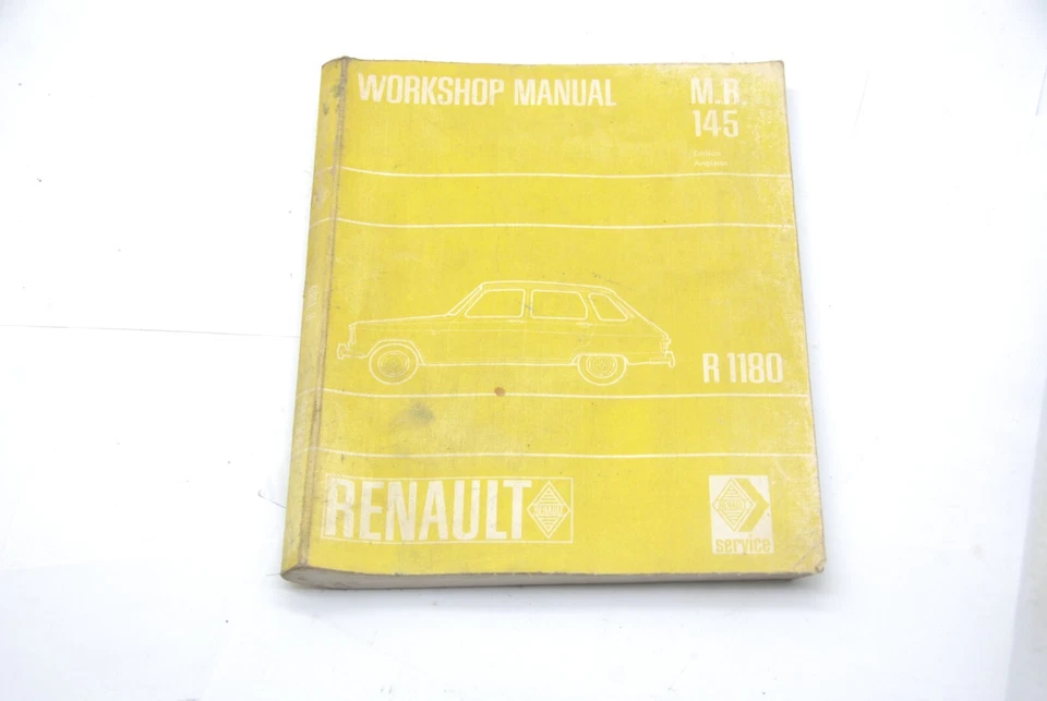 Taller Mantenimiento Propietario Manual Para Renault 6 1970-1973 M. R 145 R 1180 - Imagen 2 de 4