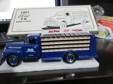 1993 FIRST GEAR-" MERRY CHRISTMAS " 1951 FORD F-6 PEPS BOTTLERS TRK !:34 19-1092