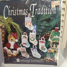 Disegni Per L'Ago - Punto Croce Tradizione Natalizia - Ornamenti Tascabili Nuovi