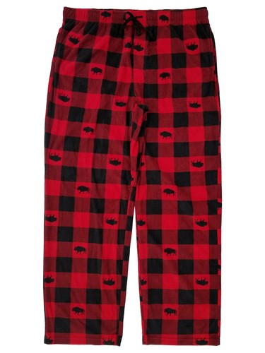 Mens Big \u0026 Tall Red \u0026 Black Buffalo 