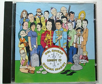 Del Rivers & Chuck McCoy Comedy CD 2006 Rocket Racket Records