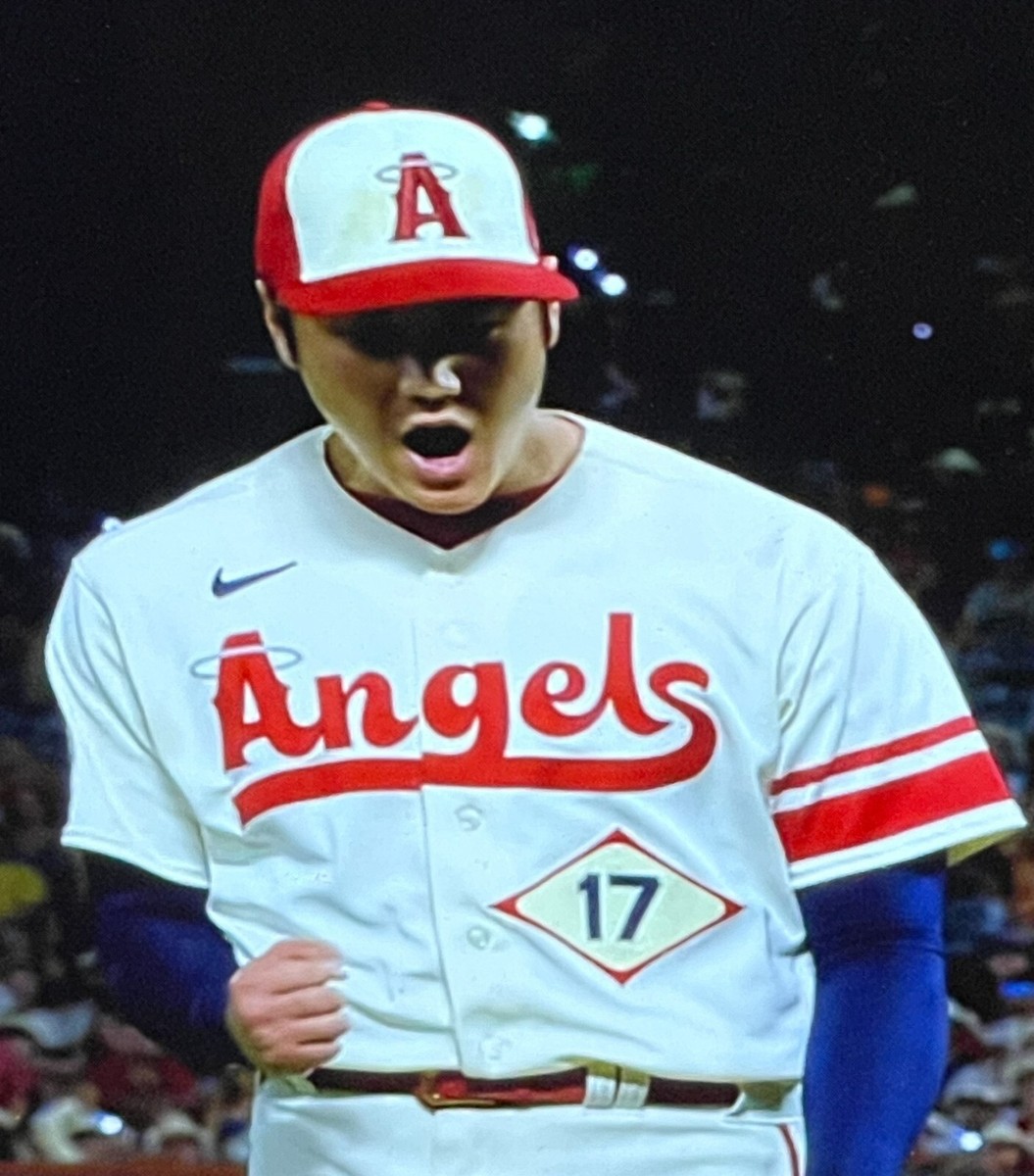 MLB LA Angels Shohei Ohtani Nike Cream 2022 City Connect MLB LA Angels Shohei Ohtani Nike Cream 2022 City Connect