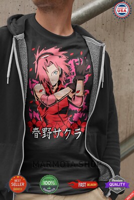 Sakura Haruno Shirt Naruto Shippuden Kakashi Anime Unisex