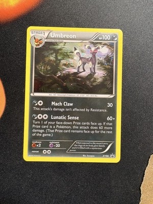 Pokémon TCG Umbreon XY96 Black Star Promo Holo Karte, 2016 - FART SWIRL   