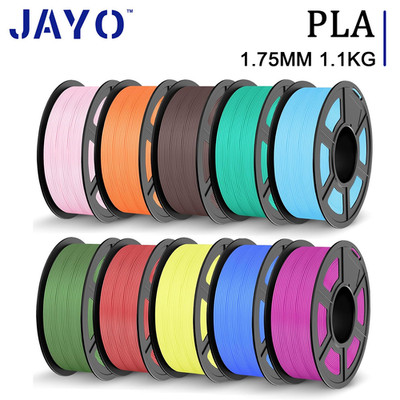 [Buy 10 Pay 6] JAYO 3D Printer Filament PLA 1.1KG 1.75mm With Spool Neatly Wound