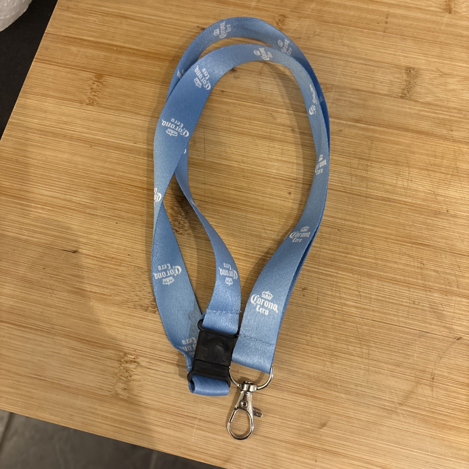 CORONA Zero Beer lanyard keys till fob pub Pub Bar Bnwot Woman Man Cave Wow