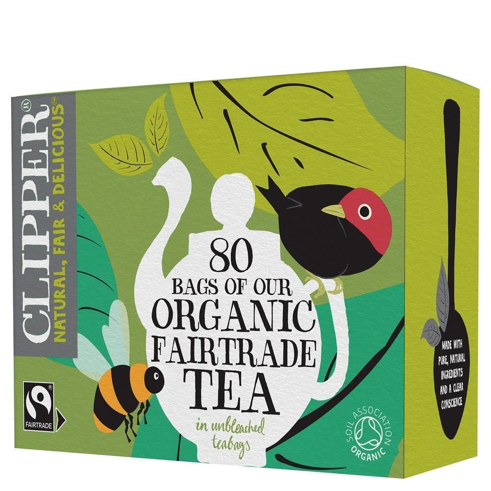 Clipper Organic Everyday Black Tea 80 bags Organic Tea 232g - Image 4