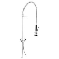 Fisher 53007 Deck Mount Stainless Steel PreRinse