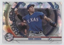 2020 Bowman Scouts Top 100 Chrome Atomic Refractor /150 Hans Crouse #BTP-92 ll2