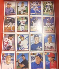 Topps 40 Years MLB 16-Card Lot Sojo Fernandez Downing Bell Darwin Angels Padres