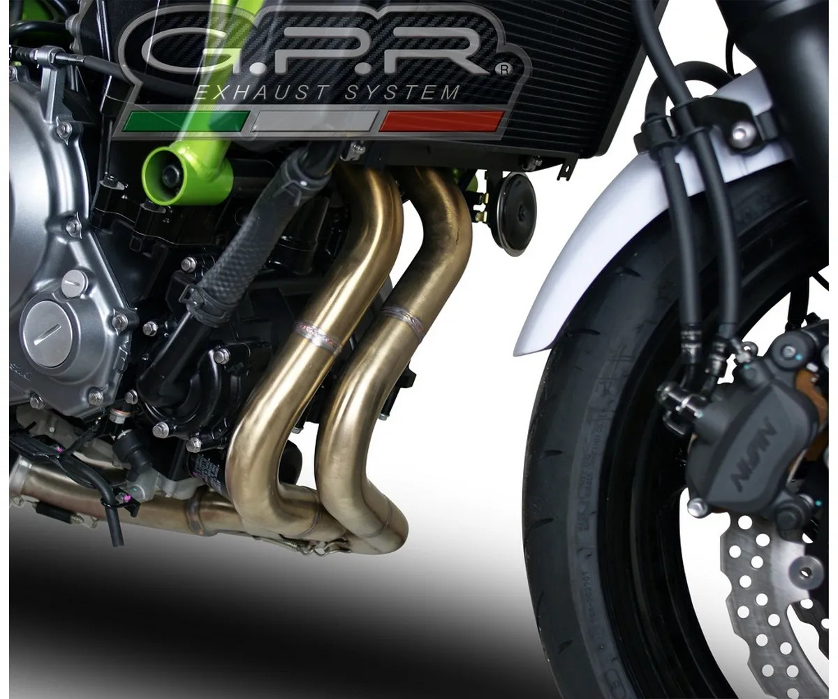 Inox GPR Full System Exhaust Powercone Evo Racing Kawasaki ZR 650 RS 2021 2023