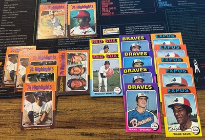 1975 Topps Baseball U-Pick VG+ #1-200 Free Shipping on 3+ Cards!