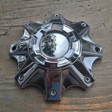 Mkw Custom Wheel Center Cap Chrome Part M80m81m83-up 03 One Bad Bolt Hole Mkw Custom Wheel Center Cap Chrome Part M80m81m83-up 03 One Bad Bolt Hole
