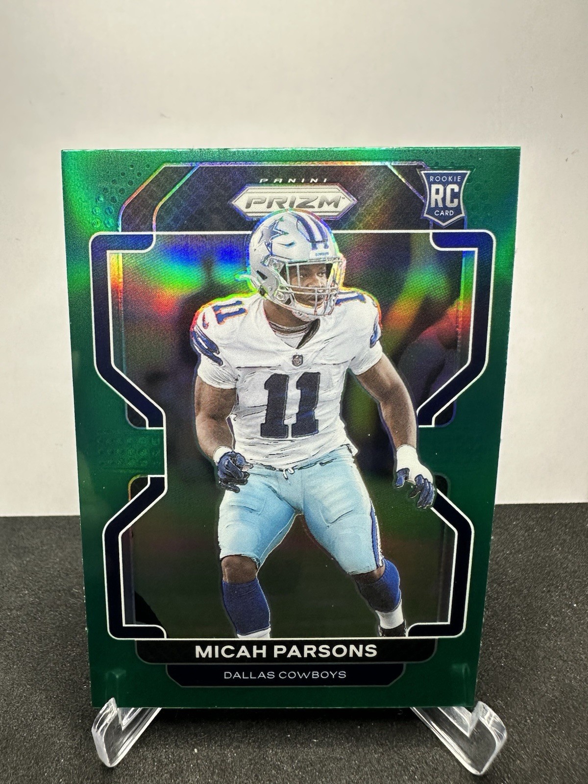 2021 Panini Prizm - Rookie Green Prizm #382 Micah Parsons (RC) (1)