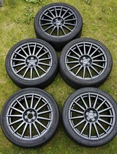Genuine Audi A4 B7 18" DTM Wheels Set of 5 - 8E0601025AT