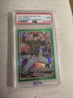 2024 Topps Chrome Update Paul Skenes 1989 Green Refractor RC /99 PSA 9 MINT #1