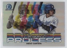 2023 Bowman Chrome Prospect Process Diego Cartaya #PRP-1 uk2