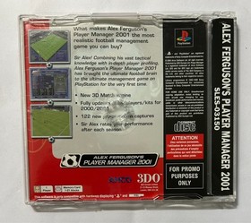 Alex Ferguson's Player Manager 2001 Review Version - Sony PlayStation PSone NFR