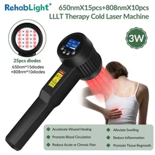 3000mW Red and Near-infrared Laser Therapy for Human Athlete Muscle Strain Relax