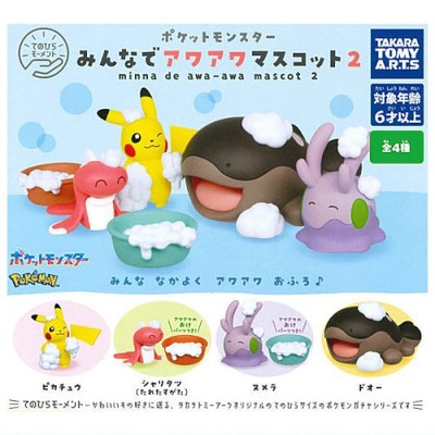 Pokemon Minna De Awa Awa Mascot Vol. 02 Takara Tomy 2-Inch Mini