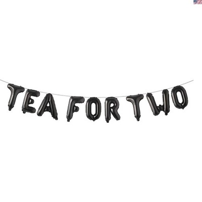 Charming 'Tea for Two' Balloon Party Decorations for Enchanting Celebrations