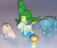 Toy Story Figures Bundle Rex Trixie Hamm Bo Peep Buttercup Disney Pixar