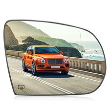 Passenger Side Mirror Glass Replacement Fits for 2014-2019 Jeep Cherokee, 2017