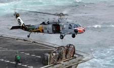 Sikorsky MH-60S  Seahawk Knighthawk Eightballers HSC-8 Mahogany Model Small 1/72