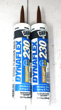 Lot of 2 Dap 70798-18418 Indoor  Outdoor Sealant 10.1 Oz Cartridge Brown