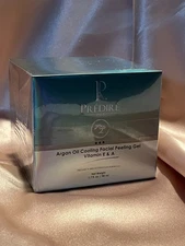 PREDIRE PARIS ARGAN OIL COOLING FACIAL PEELING GEL VIT E & A 50 ml.NEW-SEALED!!