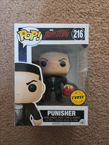 Funko Pop! Vinyl: Marvel Daredevil - Punisher #216 Chase W/Helmet