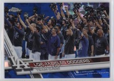 2017 Topps Chrome Sapphire Edition /250 Los Angeles Dodgers Team #608 xx1