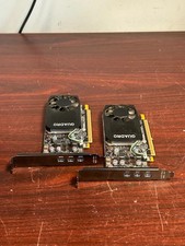 Lot of 2 Nvidia Quadro P400 2GB GDDR5 PCIE 3.0 x16 Desktop Video Cards 95