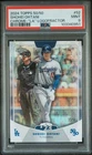 2024 TOPPS 50/50 #52 SHOHEI OHTANI CHROME-"LA" LOGOFRACTOR /50 PSA 9 (DE
