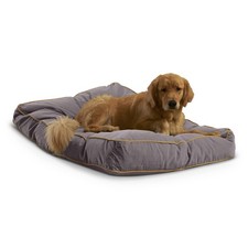 Buster Reversible Pillow Dog Bed, Smoke, Large 48 x 36 in