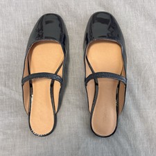 Mules Loafers En Cuir Verni Noir Madewell - Taille 6 US (36 EU)