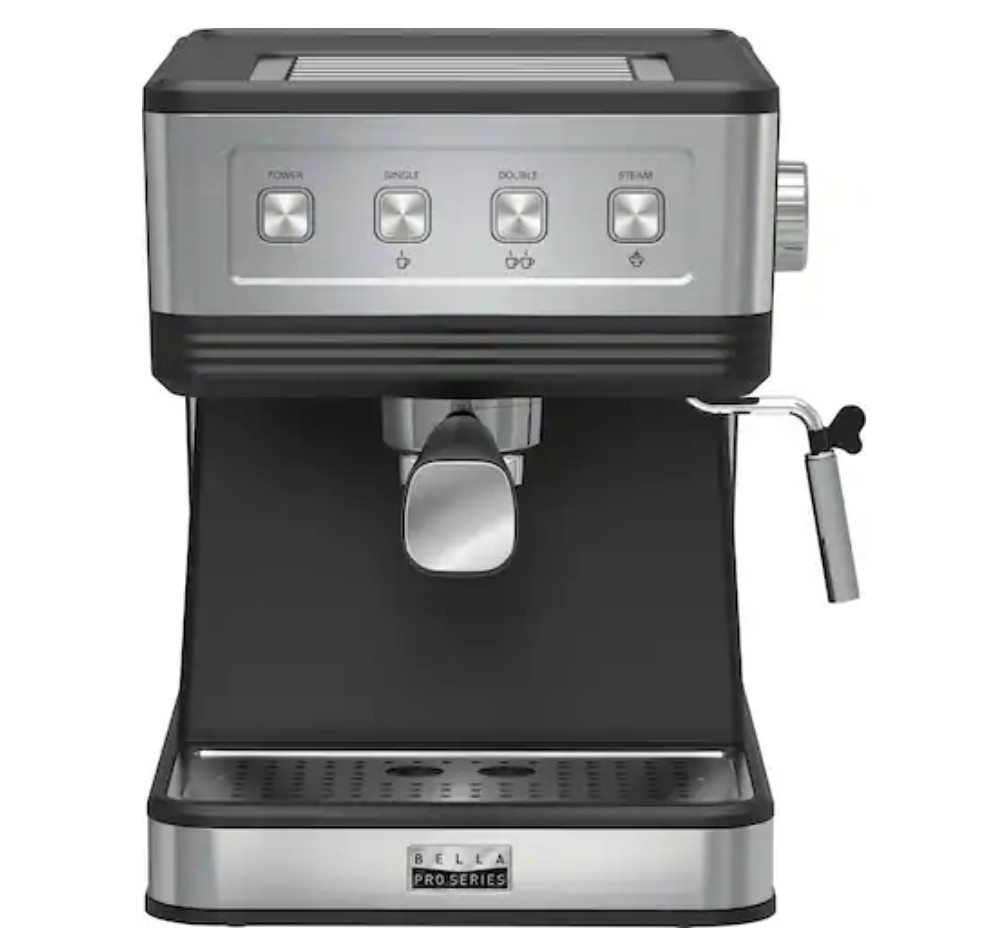 20 Bars High Pressure - Black & Stainless