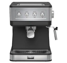 Bella PRO Barista Elite Macchina da Caffè Espresso 20 Bar Alta Pressione - Nero e Acciaio Inox