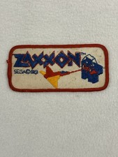 VINTAGE 1981 SEGA ZAXXON EMBROIDERED VIDEO GAME ARCADE PATCH 80'S SPACECRAFT