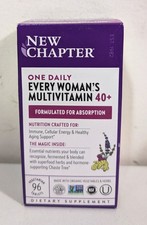 New Chapter Every Woman's Multivitamin 40  96ct Tablets - EXP 04/27 - NEW