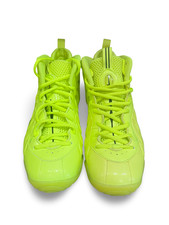 Sz 6Y - Nike Little Posite Pro GS 'Volt' CW1593 702